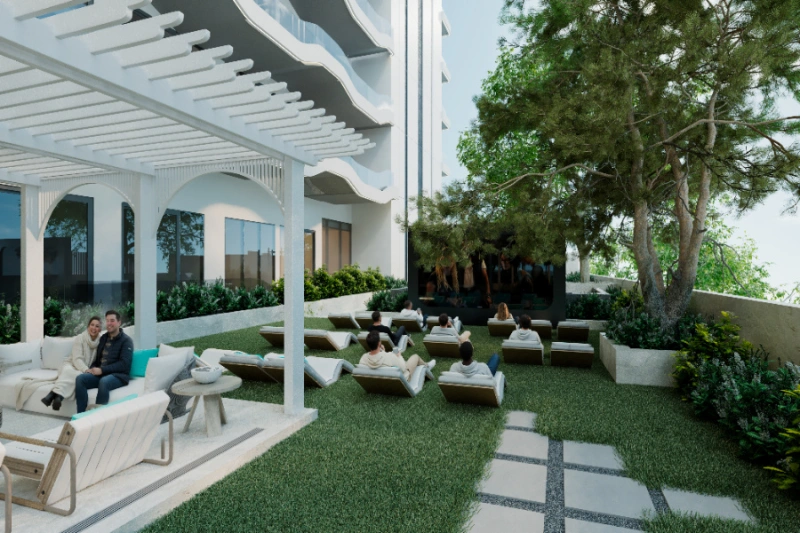 Modernes Studio-Apartment mit stilvollen Designmerkmalen