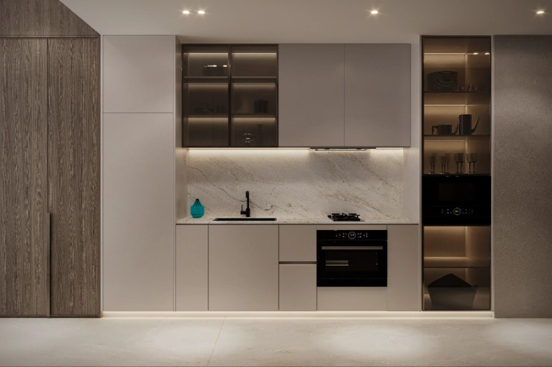 Schickes Studio-Apartment mit modernem Design