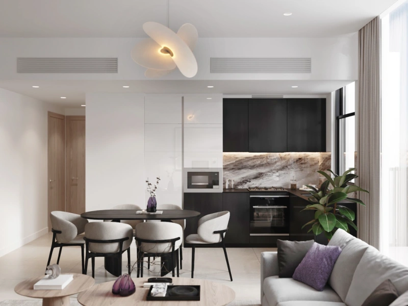 1-Schlafzimmer-Wohnung in "ALTA V1EW SKYHOMES"