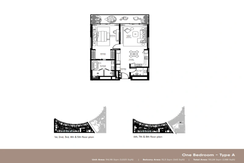 One bedroom apartment