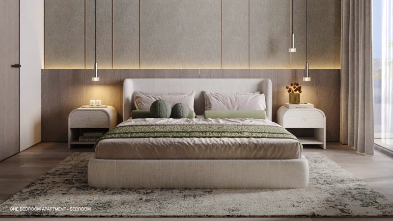 2-Zimmer Etagenwohnung in Dubai, direkt bei der deutschen Schule, voll möbliert