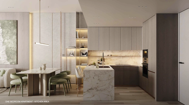 2-Zimmer Etagenwohnung in Dubai, direkt bei der deutschen Schule, voll möbliert