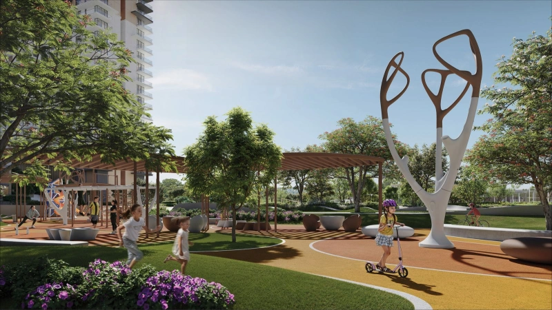 Geräumige 2-Zimmer-Wohnung mit großem Wohnbereich und hellen Zimmern.