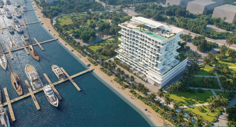 Luxuriöses Wohnen am Strand in Eleganz - 3-Schlafzimmer-Apartment