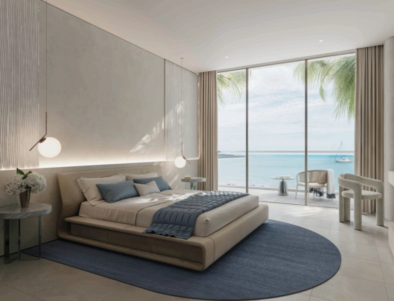 Luxuriöses Wohnen am Strand in Eleganz - 3-Schlafzimmer-Apartment