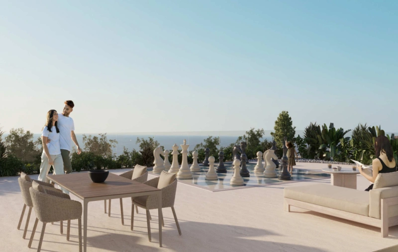 Luxuriöses Wohnen am Strand in Eleganz - 3-Schlafzimmer-Apartment