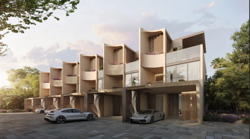 Luxuriöses Stadthaus mit 3 Schlafzimmern, privatem Pool und Smart-Home-System