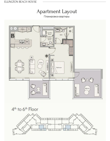 Luxuriöse Eleganz am Strand - Traumhaftes 1-Zimmer-Apartment mit Meerblick