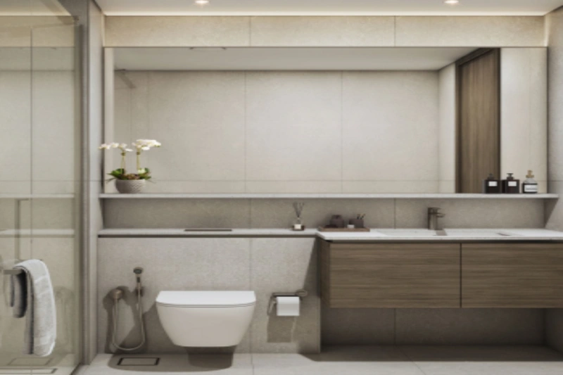 Stilvolles Ein-Zimmer-Apartment mit modernem Design