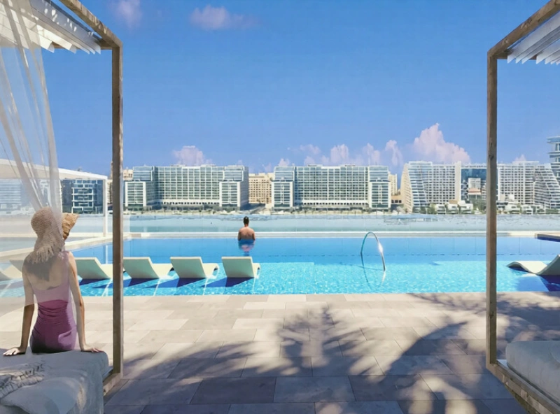 Luxuriöses Wohnen direkt am Strand in einem elegant gestalteten 3-Schlafzimmer-Apartment