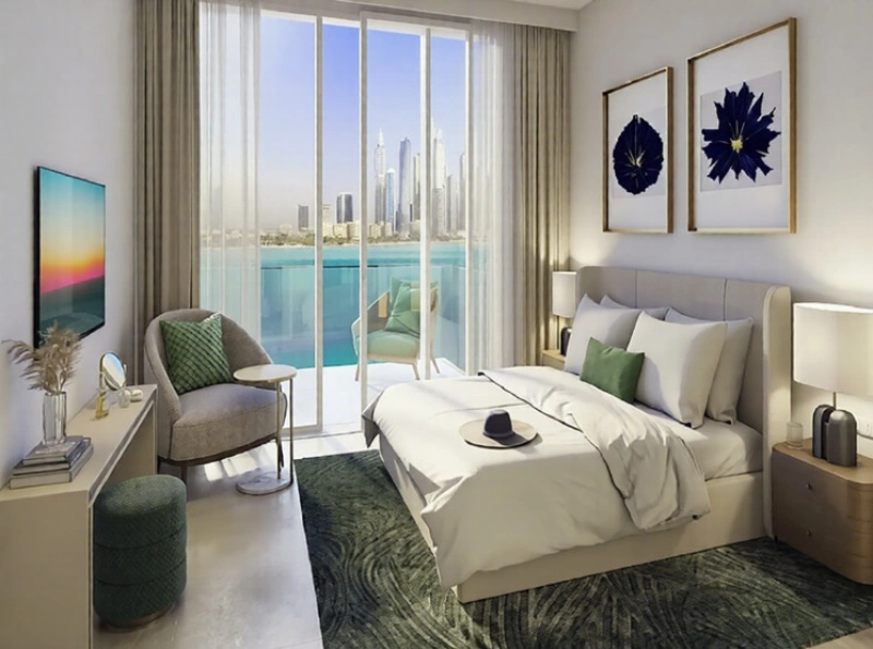 Luxuriöses Wohnen direkt am Strand in einem elegant gestalteten 3-Schlafzimmer-Apartment