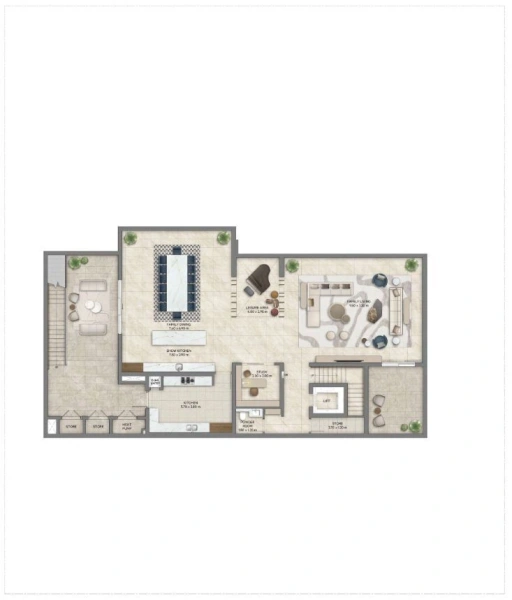 Traumvilla mit 6 Schlafzimmern in Luxus-Community am Lagunenufer