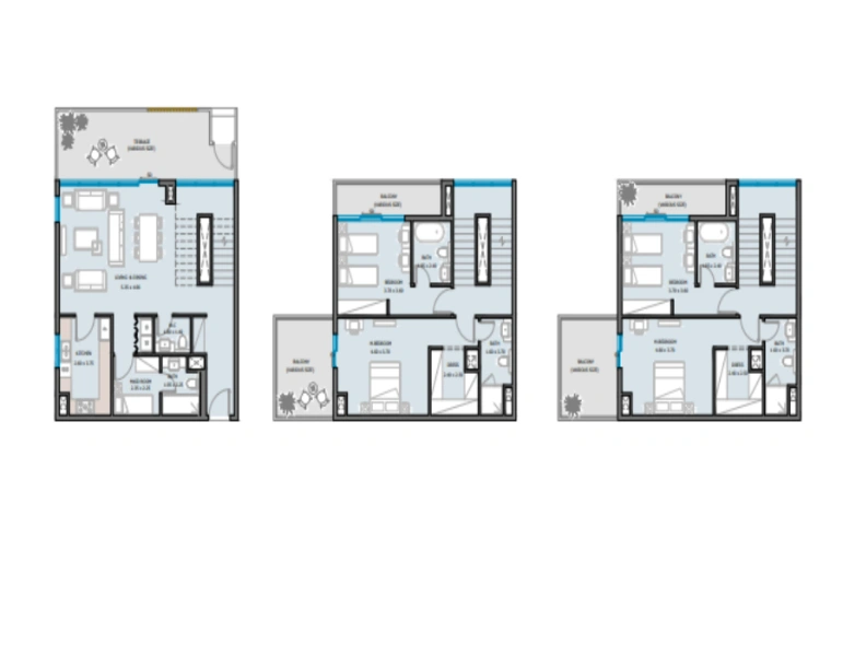 Luxuriöses Stadthaus mit vier Schlafzimmern und modernem Design