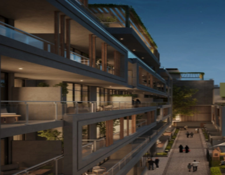 Luxuriöses Stadthaus mit vier Schlafzimmern und modernem Design