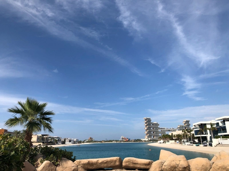 Exklusive 5-Zimmer-Villa mit Meerblick auf Royal Atlantis in Canal Cove Frond H, Palm Jumeirah