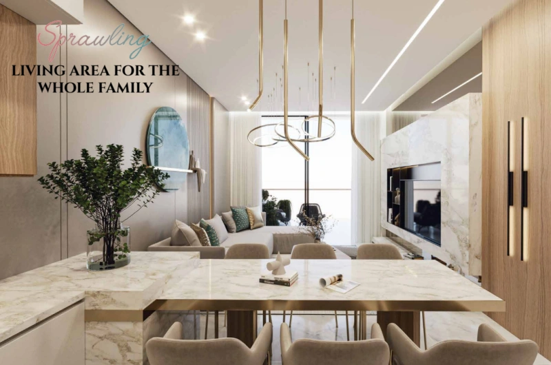 Wohnen wie im Hotel in einem luxuriösen 1-Schlafzimmer-Apartment