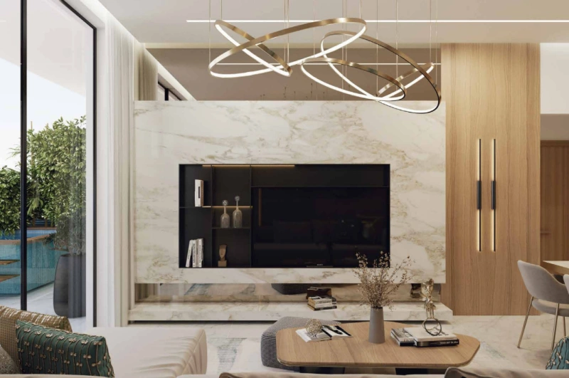 Wohnen wie im Hotel in einem luxuriösen 1-Schlafzimmer-Apartment