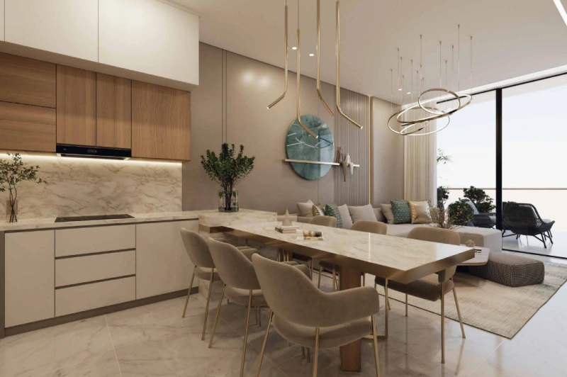 Wohnen wie im Hotel in einem luxuriösen 1-Schlafzimmer-Apartment