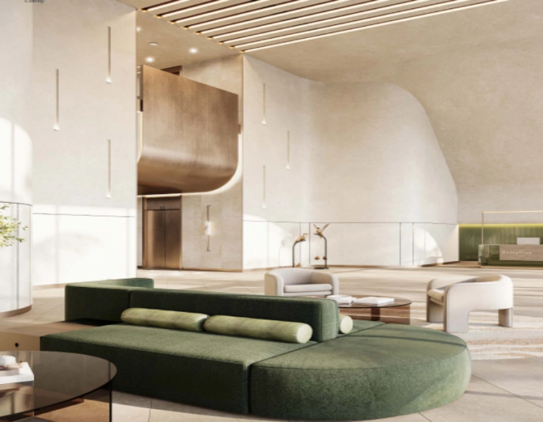 Stilvolle 3-Schlafzimmer-Wohnung mit Angestelltenzimmer, mit modernem Design