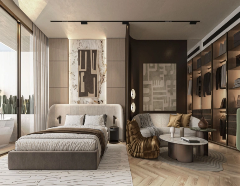 Studio-Apartment mit Jacuzzi