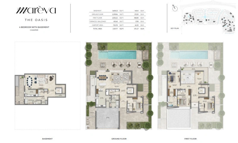 Luxuriöse 4-Schlafzimmer-Villa mit privatem Pool in bester Lage