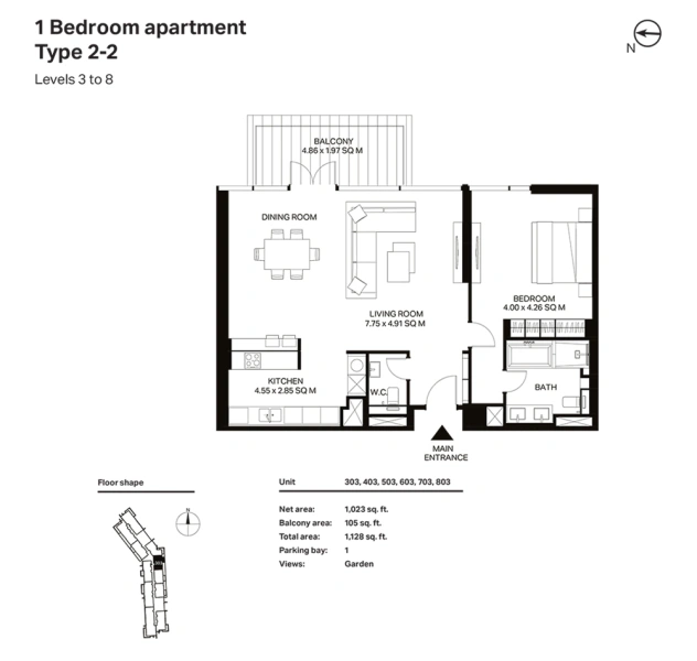 Luxuriöses Strandapartment mit einem Schlafzimmer - Exklusives Wohnen direkt am Strand.