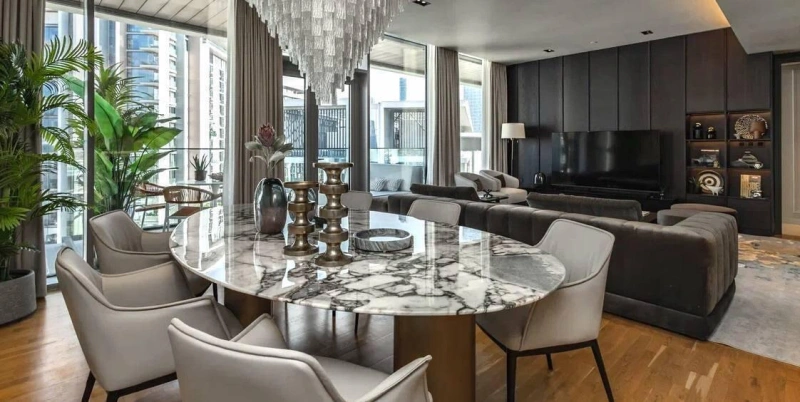 Luxuriöses Strandapartment mit einem Schlafzimmer - Exklusives Wohnen direkt am Strand.