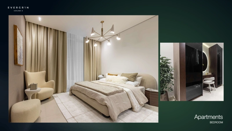 Hochwertige 1-Zimmer-Wohnung mit Zimmer für Haushälterin - Ausgestattete Küche - Moderne Ausstattung