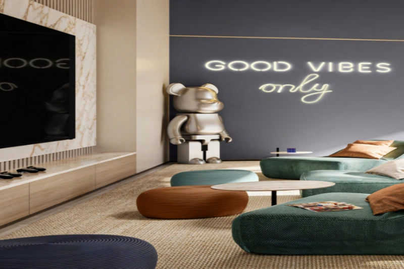 Stilvolle Drei-Zimmer-Wohnung mit modernem Design