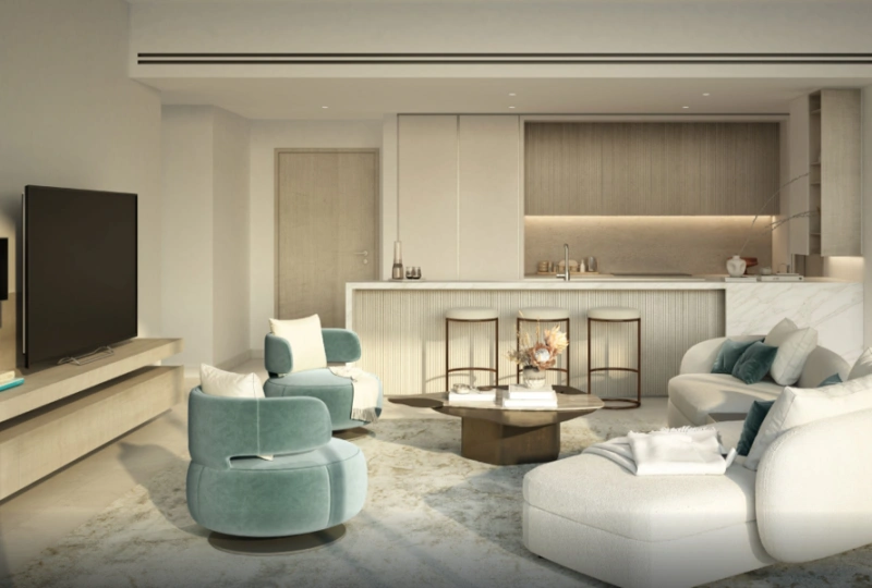 Luxuriöses 1-Schlafzimmer-Apartment in bester Lage