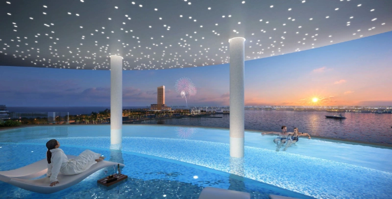 Exklusive 4-Zimmer-Luxuswohnung mit privatem Pool und atemberaubendem Meerblick