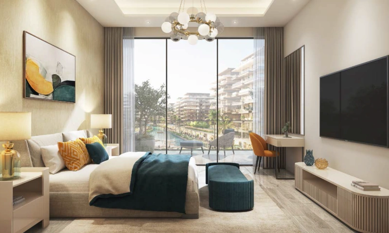 Eleganz am Wasser: Atemberaubende 1-Zimmer-Wohnung mit spektakulärem Blick