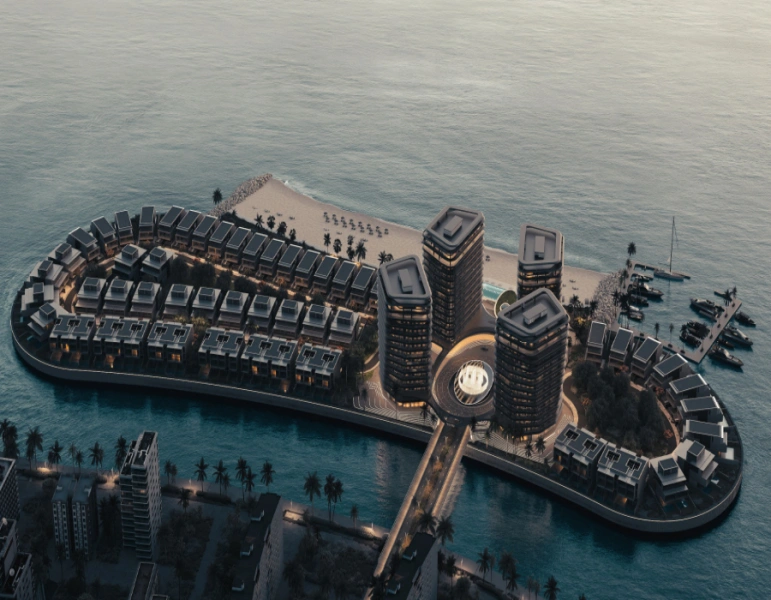 Stilvolle Zwei-Zimmer-Wohnung mit modernem Design