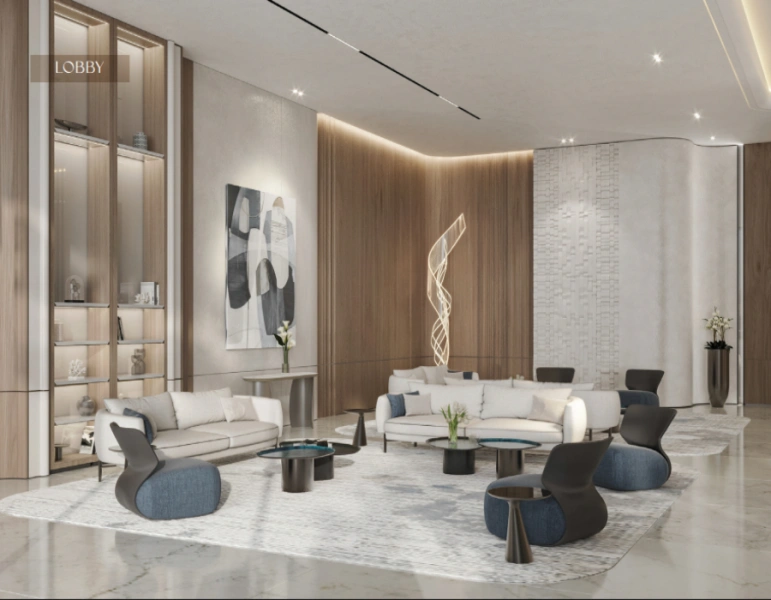 Stilvolles Ein-Zimmer-Apartment mit modernem Design