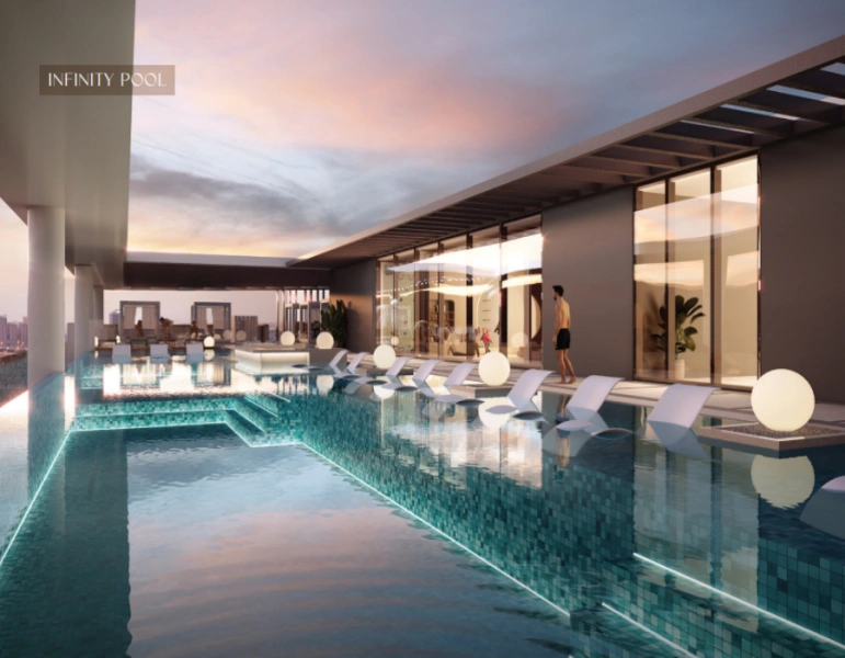 Stilvolles Ein-Zimmer-Apartment mit modernem Design