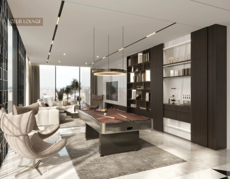 Stilvolles Ein-Zimmer-Apartment mit modernem Design