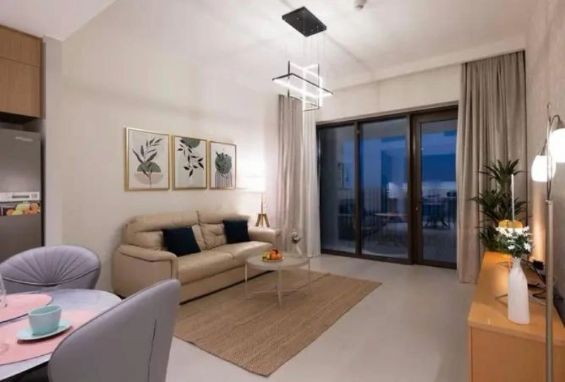 Stilvolles Ein-Zimmer-Apartment mit modernem Design