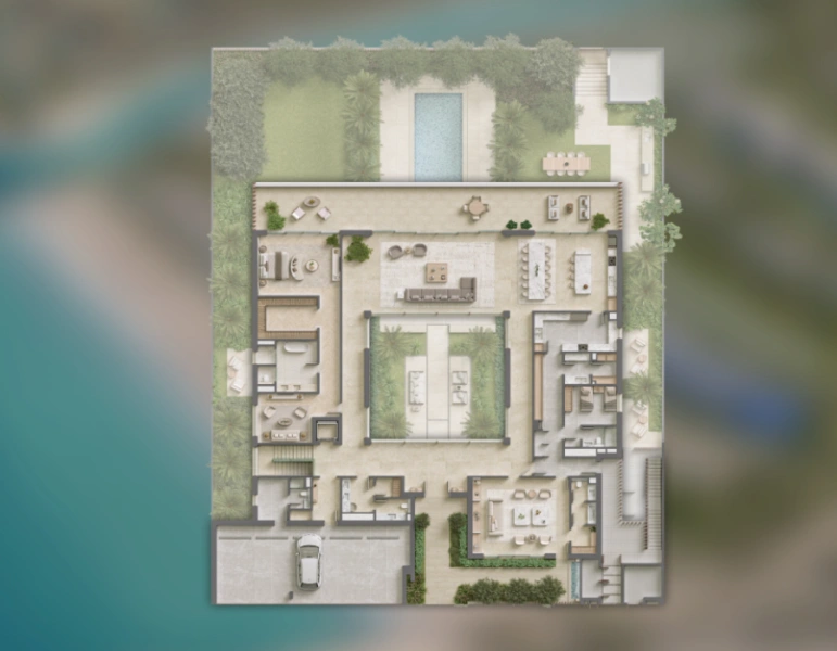 Villa mit sechs Schlafzimmern