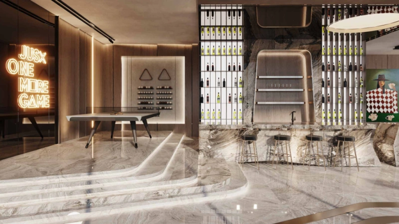 Luxuriöse 2-Zimmer Duplex-Wohnung mit Balkon und privatem Pool!