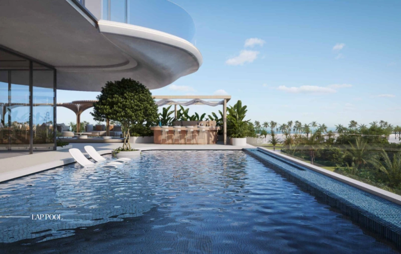 Luxuriöse 2-Zimmer Duplex-Wohnung mit Balkon und privatem Pool!