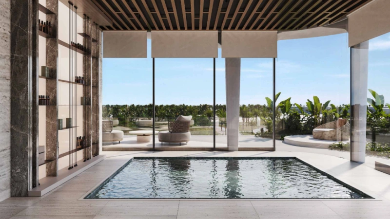 Luxuriöse 2-Zimmer Duplex-Wohnung mit Balkon und privatem Pool!