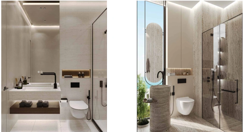 Luxuriöse 2-Zimmer Duplex-Wohnung mit Balkon und privatem Pool!