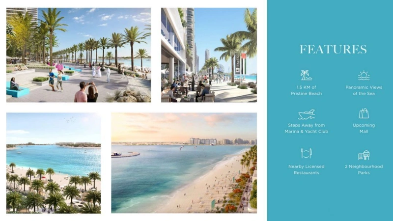 Traumhafte 3-Zimmer-Wohnung mit Meerblick & Privatstrandzugang