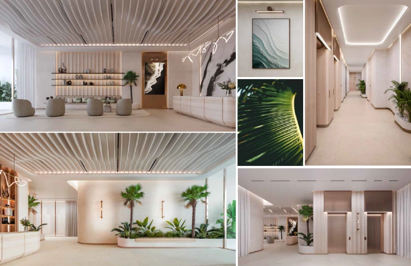 Exklusives 3-Zimmer-Penthouse mit Zimmer für das Personal im Island Beach Living-Stil