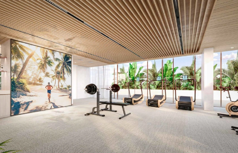 Exklusives 3-Zimmer-Penthouse mit Zimmer für das Personal im Island Beach Living-Stil