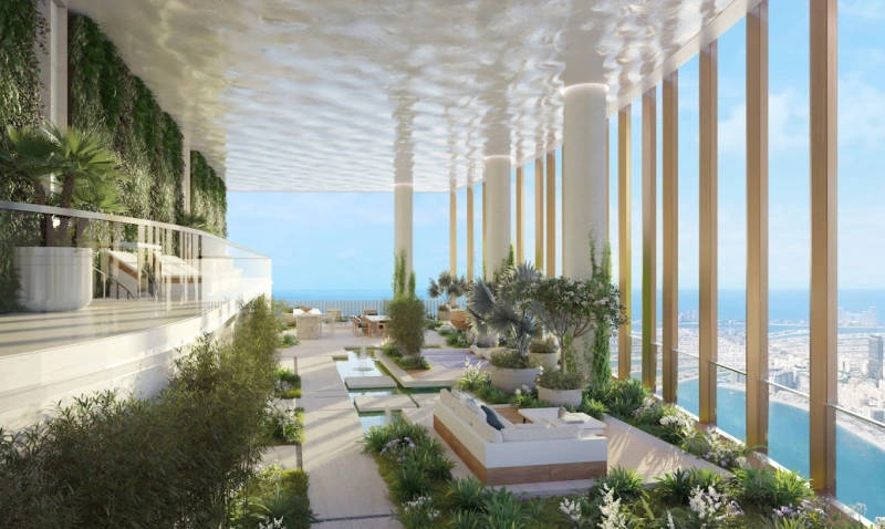 Luxuriöses Penthouse mit 4 Schlafzimmern auf halber Etage