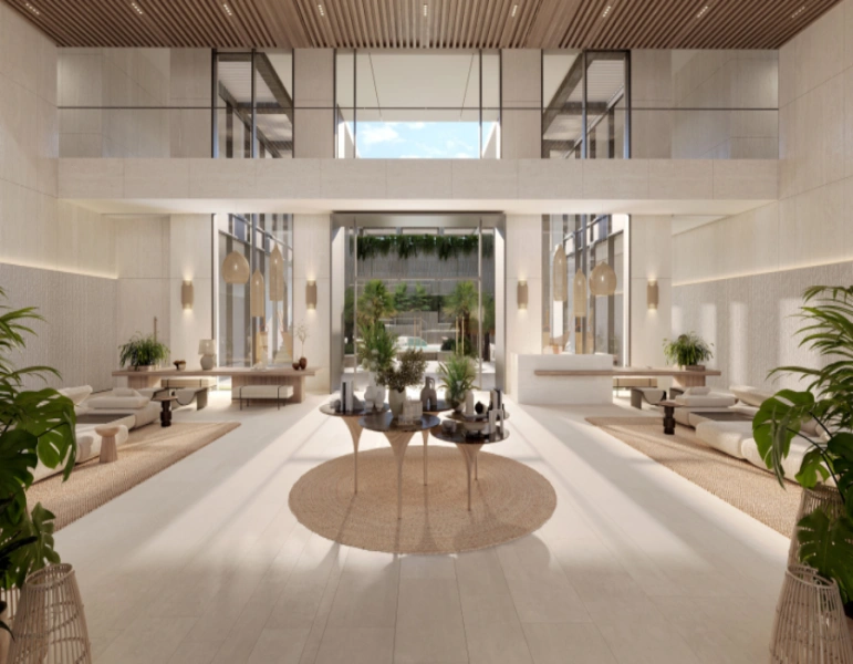 Luxuriöse Zwei-Zimmer-Wohnung mit modernem Design