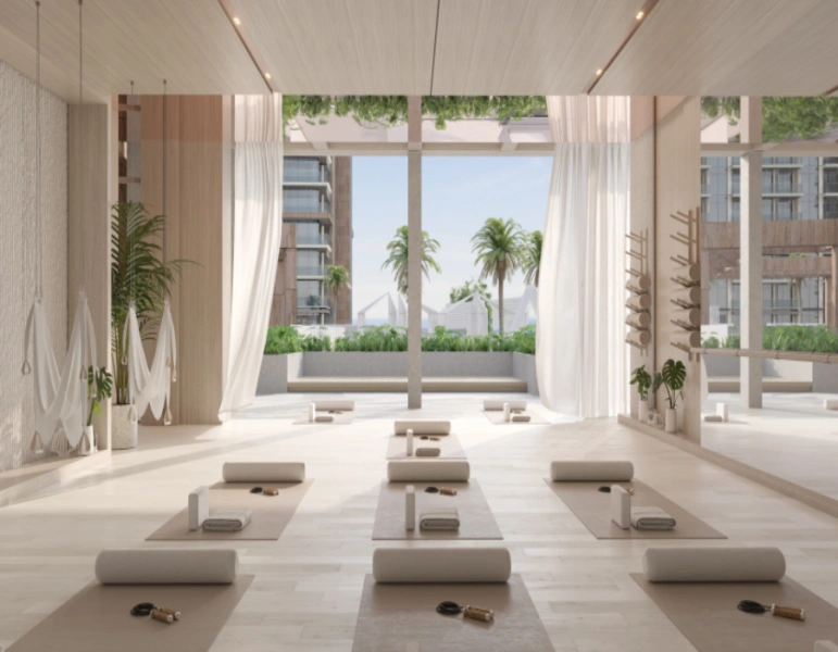 Luxuriöse Zwei-Zimmer-Wohnung mit modernem Design