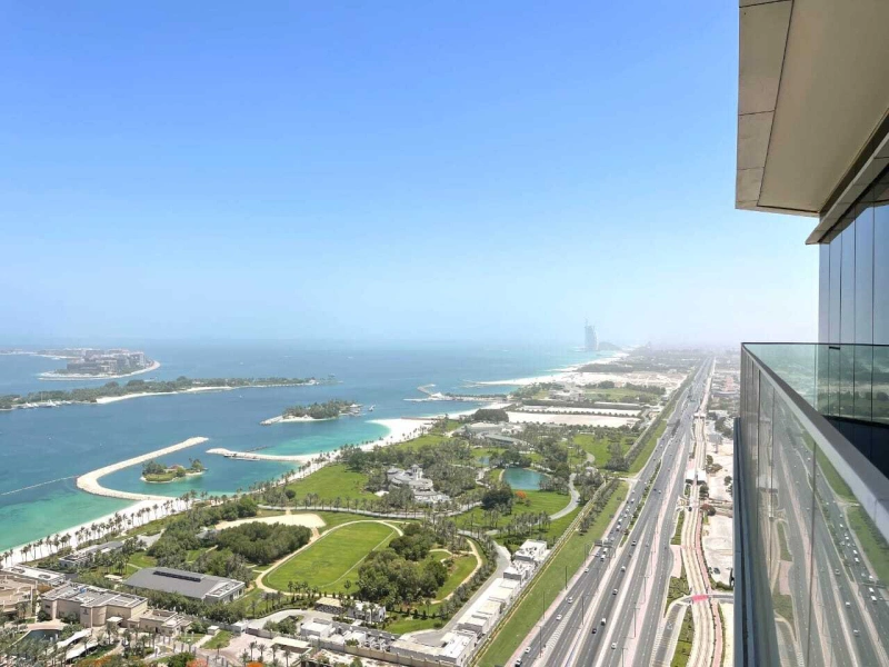 Luxuriöses 4-Zimmer Apartment mit spektakulärem Blick auf die Palme, Burj Al Arab und Jachthafen