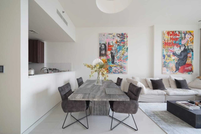 Luxuriöses 4-Zimmer Apartment mit spektakulärem Blick auf die Palme, Burj Al Arab und Jachthafen